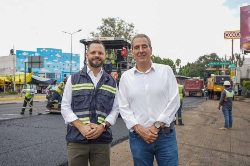 Pepe Chedraui Tren Capitalino de Pavimentación