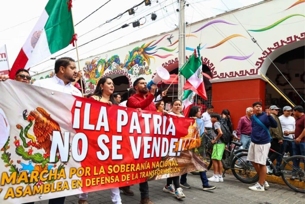 Tonantzin Fernández defensa soberanía Cholula