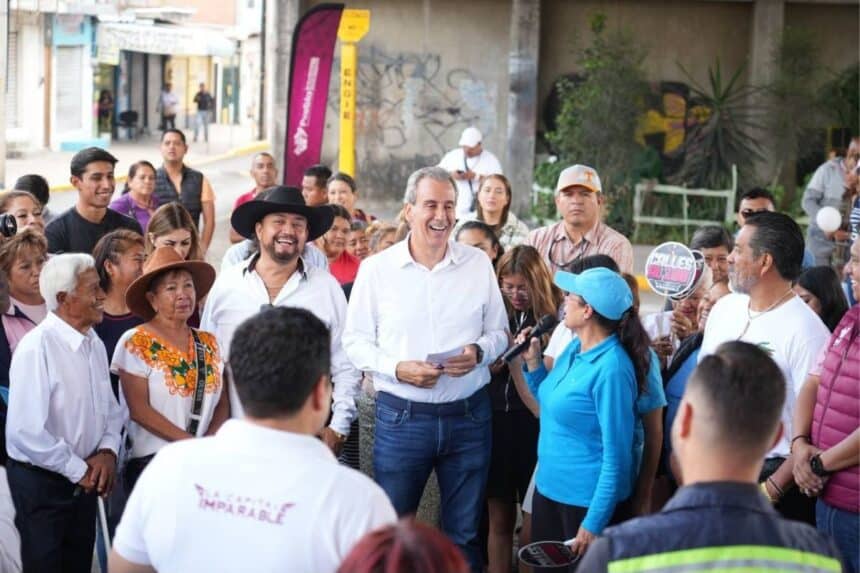 Tren Capitalino de Pavimentación Pepe Chedraui