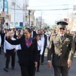 Ariadna Ayala convocatoria desfile 16 de Septiembre