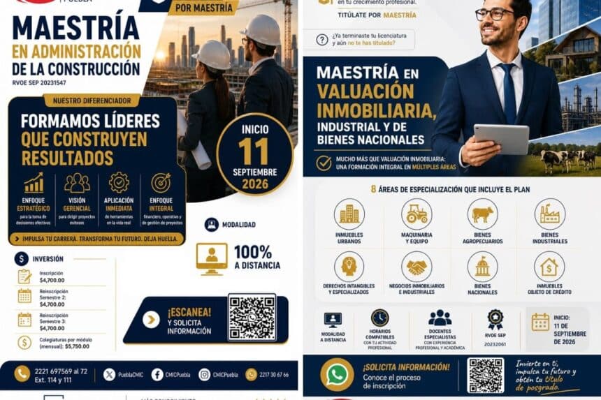 CMIC Puebla maestrías