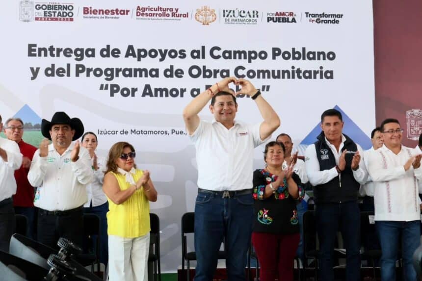 Alejandro Armenta Programa de Obra Comunitaria Mixteca poblana