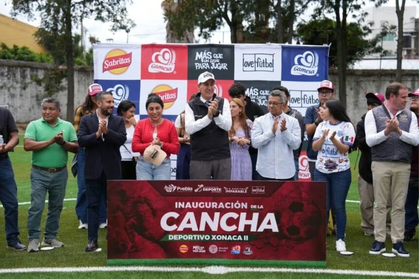 Pepe Chedraui cancha de futbol 7 Deportivo Xonaca II