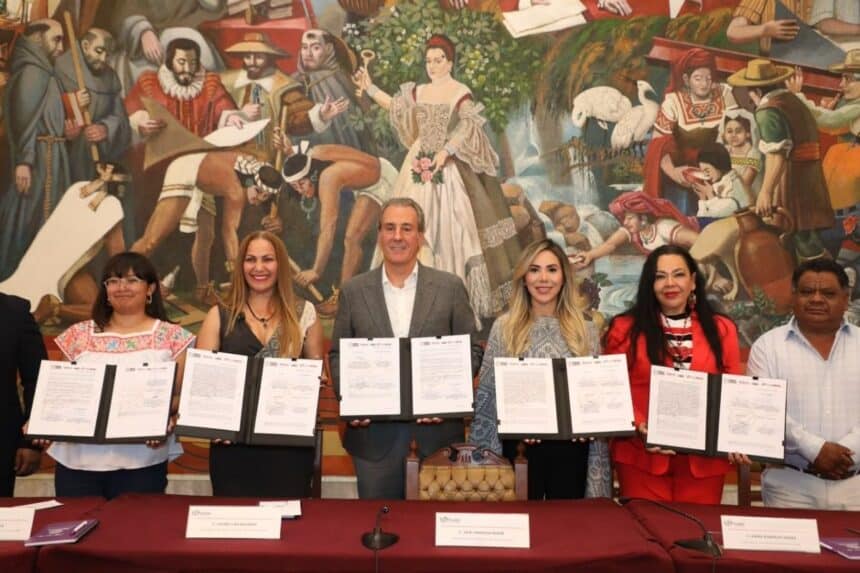 Pepe Chedraui Centros LIBRE firma de convenio