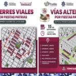 Cierres viales Fiestas Patrias 2026