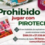 Pepe Chedraui Fiestas Patrias Uso de pirotecnia