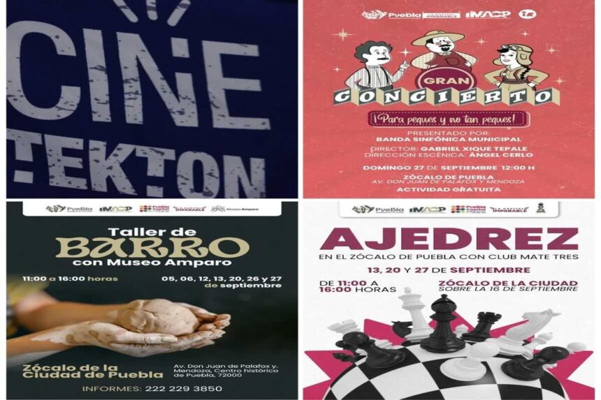 Actividades fin de semana Puebla capital Pepe Chedraui