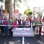 Pepe Chedraui pavimentación CallesAl100 Guadalupe Hidalgo