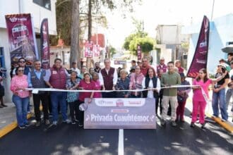 Pepe Chedraui pavimentación CallesAl100 Guadalupe Hidalgo