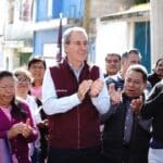 Pepe Chedraui pavimentación San Jerónimo Caleras