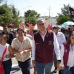 Pepe Chedraui rehabilitación vial Fraternidad Antorchista