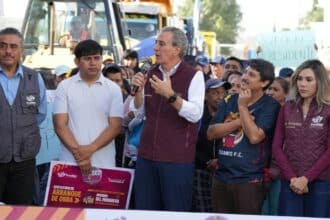 Pepe Chedraui rehabilitación vial Totimehuacan