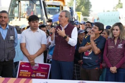 Pepe Chedraui rehabilitación vial Totimehuacan