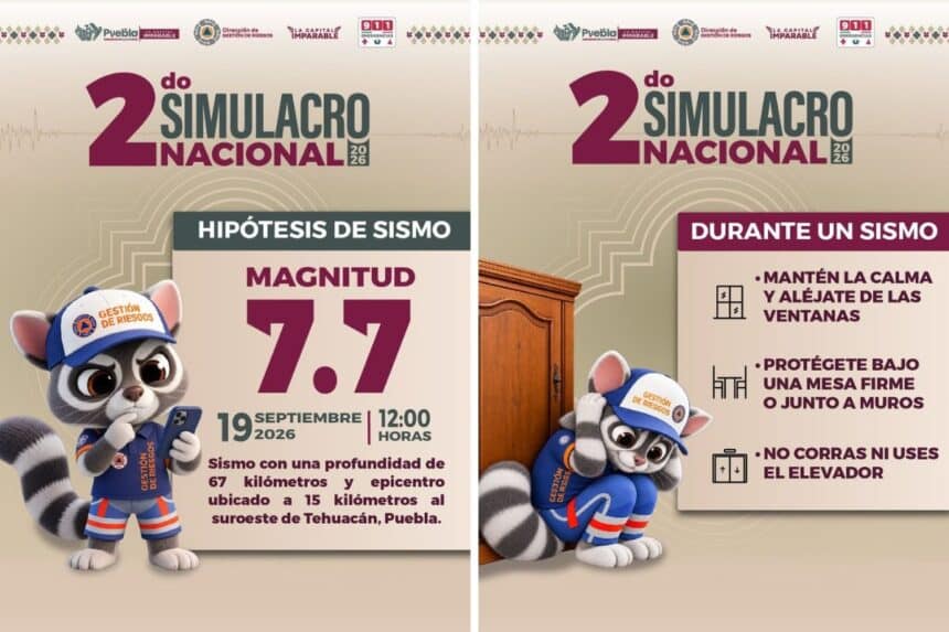 Pepe Chedraui Simulacro Nacional 2026