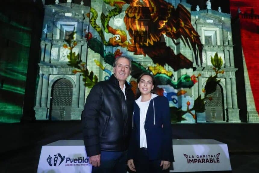 Pepe Chedraui videomapping Fiestas Patrias