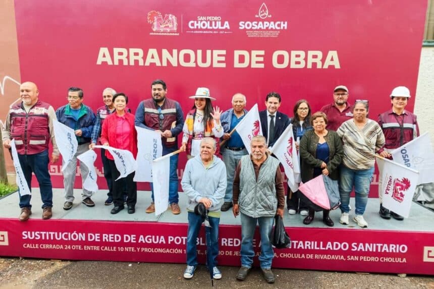 SOSAPACH obra agua potable