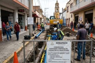 SOSAPACH suspensión servicio agua potable
