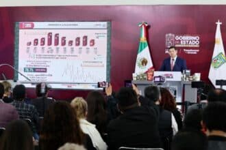 Alejandro Armenta reducción de delitos en Puebla