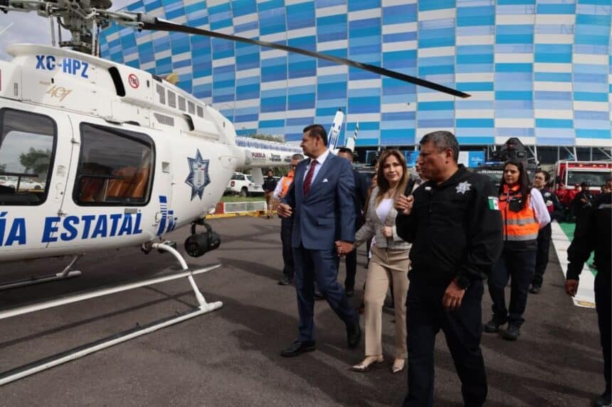 Alejandro Armenta cuatro helicópteros