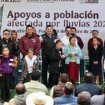 Armenta apoyos damnificados lluvias Sierra Norte