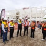 Alejandro Armenta recorrido construcción CIRE-SEDIF
