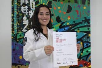 María Fernanda Montiel Quiñones, estudiante del décimo semestre de la Licenciatura en Medicina de la BUAP
