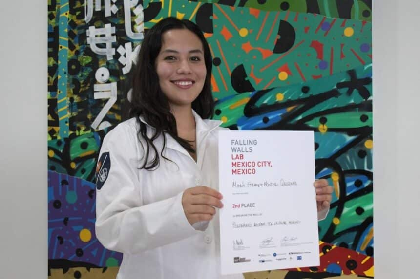 María Fernanda Montiel Quiñones, estudiante del décimo semestre de la Licenciatura en Medicina de la BUAP