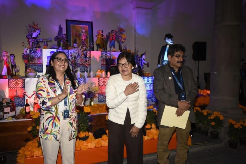 BUAP ofrenda Casa de la Bóveda