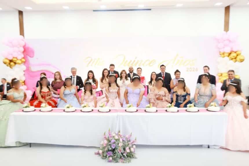 Ceci Arellano quinceañeras Casa del Adolescente