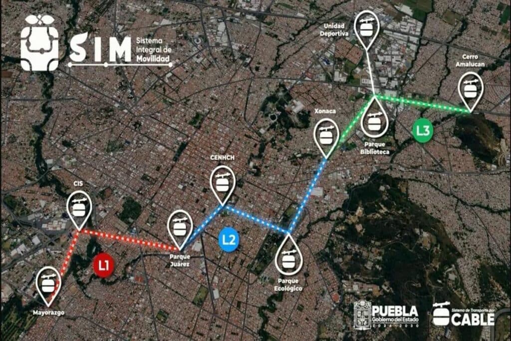 Arranca construcción de tres estaciones del Sistema de Transporte por Cable