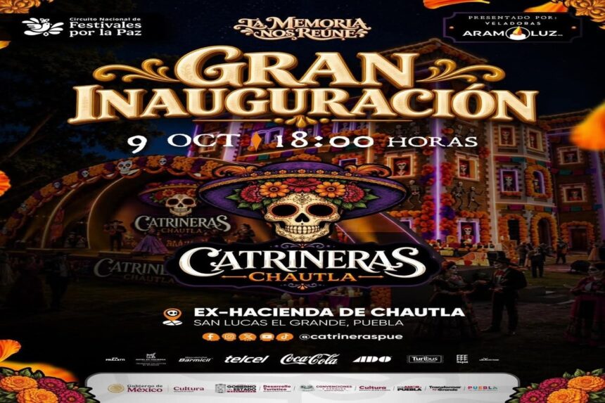 Inauguración Catrineras Chautla 2026