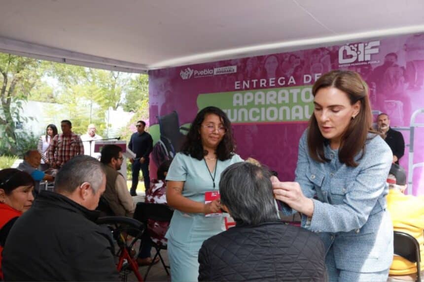 MariElise Budib entrega aparatos funcionales