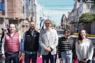 Pepe Chedraui pavimentación 16 de Septiembre