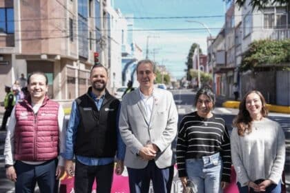 Pepe Chedraui pavimentación 16 de Septiembre
