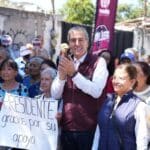 Pepe Chedraui pavimentación Guadalupe Hidalgo