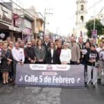 Pepe Chedraui rehabilitación vial CallesAl100 San Felipe Hueyotlipan
