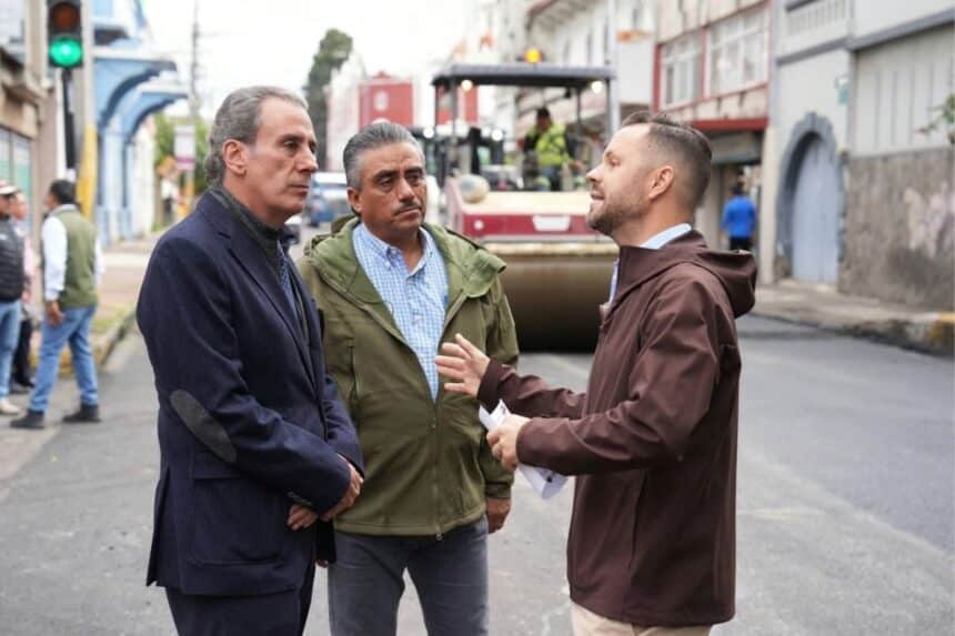 Pepe Chedraui Tren Capitalino Pavimentación